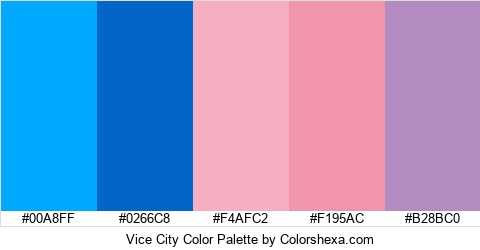 Vice City Color Colors Logo