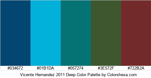 Vicente Hernandez 2011 Deep Color Colors Logo