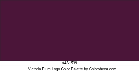 Victoria Plum Logo Color Colors Logo