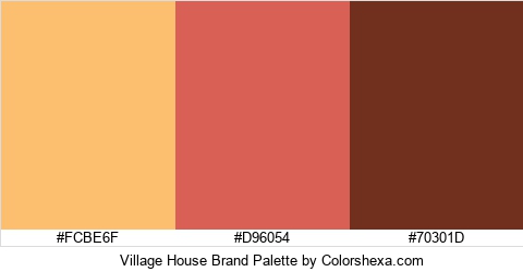 Village House Brand Colors Logo