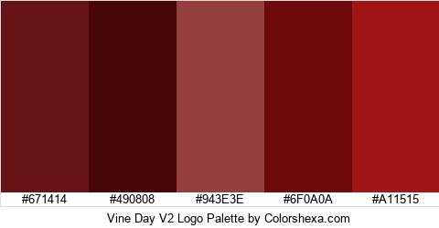 Vine Day V2 Logo Colors Logo