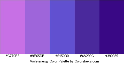 Violetenergy Color Colors Logo