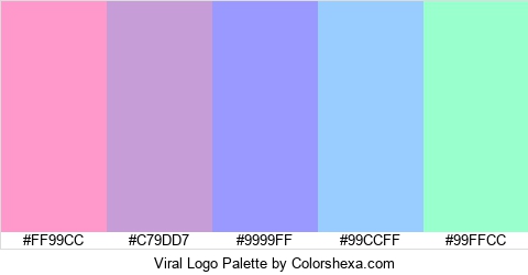 Viral Logo Colors Logo