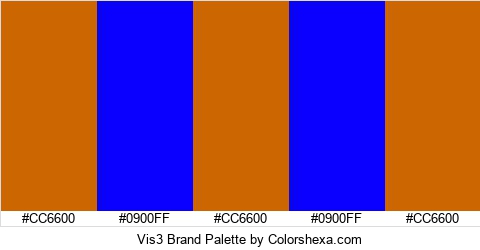 Vis3 Brand Colors Logo