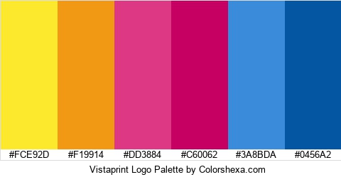 Vistaprint Logo Colors Logo