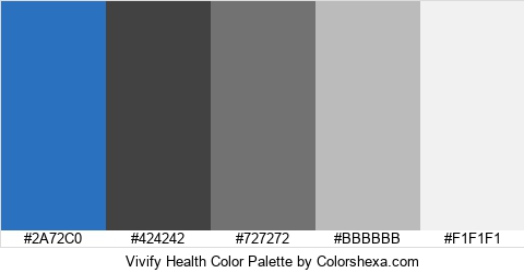 Vivify Health Color Colors Logo
