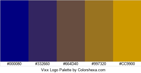 Vixx Logo Colors Logo