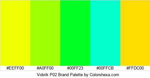 Vobrik P02 Brand Colors Logo