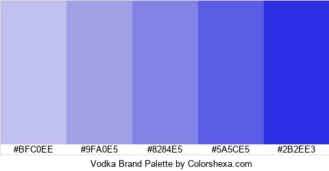 Vodka Brand Colors Logo