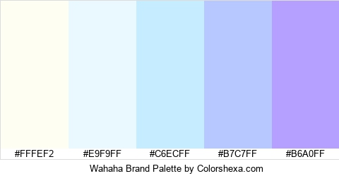 Wahaha Brand Colors Logo