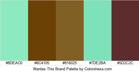 Wantes This Brand Colors Logo