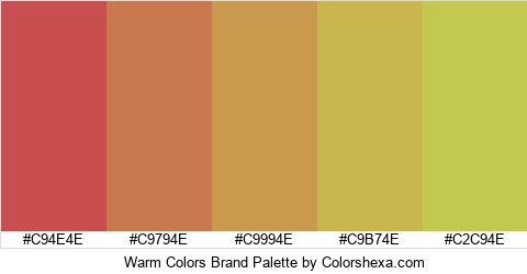 Warm Colors Brand Colors Logo
