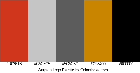 Warpath Logo Colors Logo