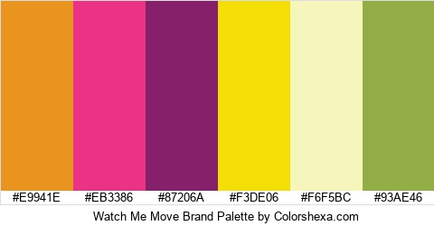 Watch Me Move Brand Colors Logo