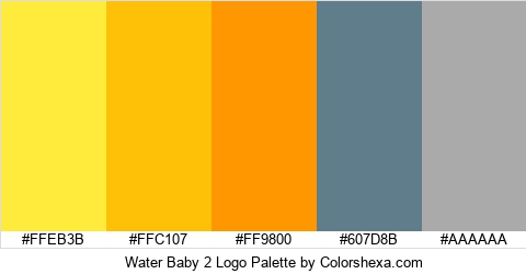 Water Baby 2 Logo Colors Logo