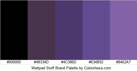 Wattpad Stuff Brand Colors Logo
