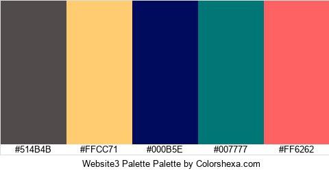 Website3 Palette Colors Logo