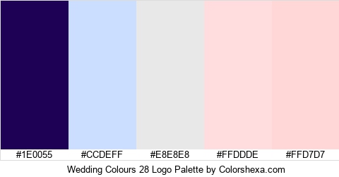 Wedding Colours 28 Logo Colors Logo