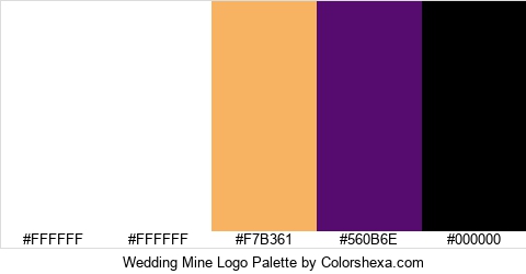 Wedding Mine Logo Colors Logo