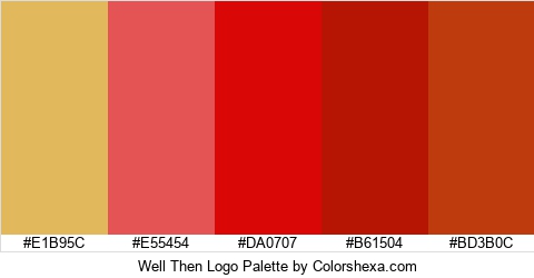 Well Then Logo Colors Logo