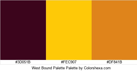 West Bound Palette Colors Logo