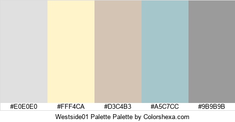Westside01 Palette Colors Logo