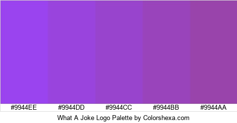 What A Joke Logo Colors Logo