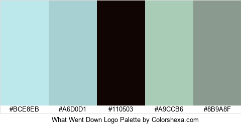 What Went Down Logo Colors Logo