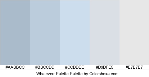 Whateverr Palette Colors Logo