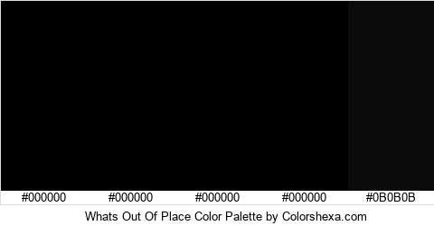 Whats Out Of Place Color Colors Logo