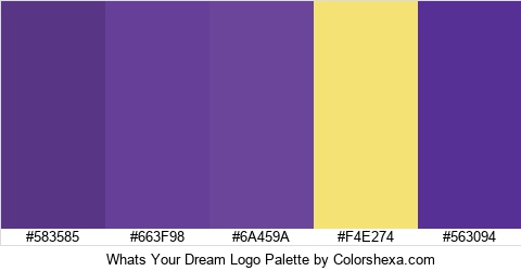 Whats Your Dream Logo Colors Logo