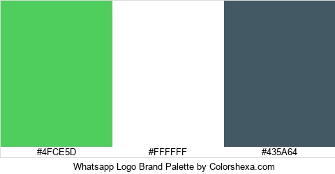 Whatsapp Logo Brand Colors Logo