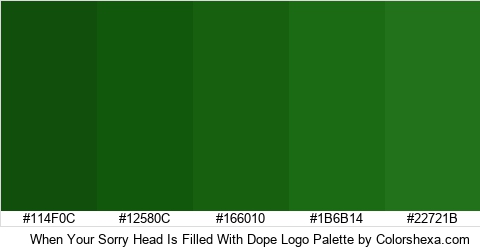When Your Sorry Head Is Filled With Dope Logo Colors Logo