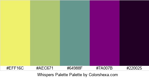 Whispers Palette Colors Logo