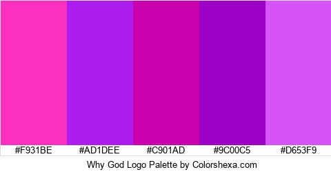 Why God Logo Colors Logo