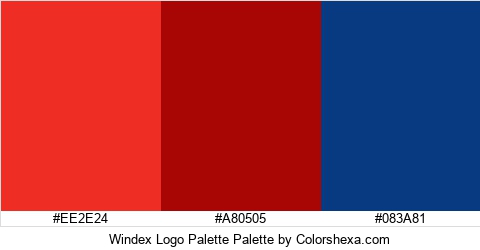 Windex Logo Palette Colors Logo