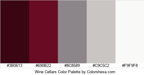Wine Cellars Color Colors Logo