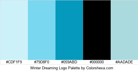 Winter Dreaming Logo Colors Logo