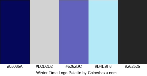 Winter Time Logo Colors Logo
