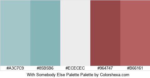 With Somebody Else Palette Colors Logo