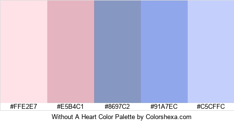 Without A Heart Color Colors Logo