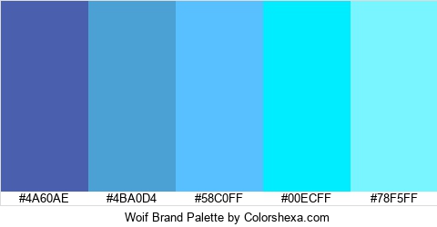 Woif Brand Colors Logo
