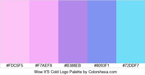 Wow It'S Cold Logo Colors Logo