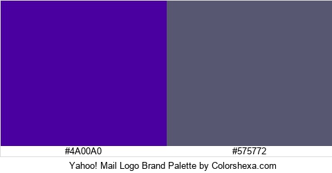 Yahoo! Mail Logo Brand Colors Logo