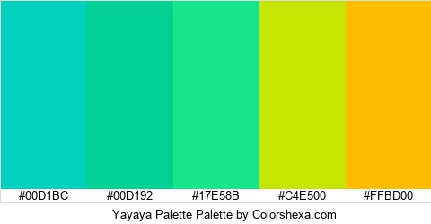 Yayaya Palette Colors Logo