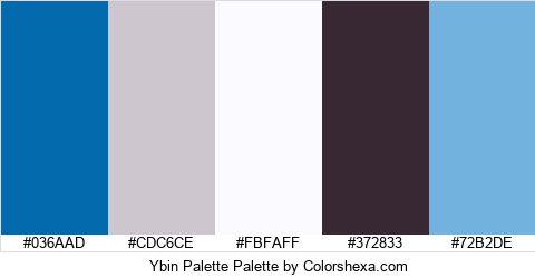 Ybin Palette Colors Logo
