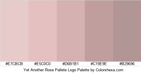 Yet Another Rose Pallete Logo Colors Logo