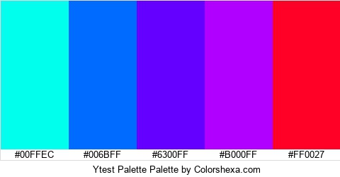 Ytest Palette Colors Logo