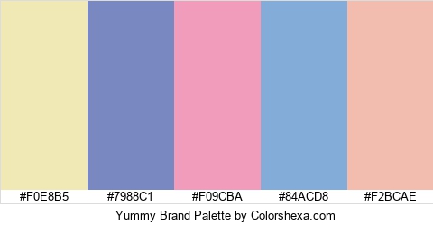 Yummy Brand Colors Logo