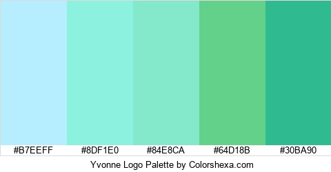 Yvonne Logo Colors Logo